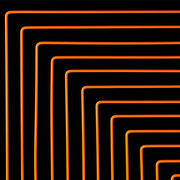 Square Wave Fluo Orange Details