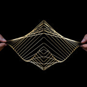 Square Wave Gold by Kinetrika. Available soon at the MoMA Museum in NY