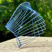 Square Wave Wind Spinner Sculpture