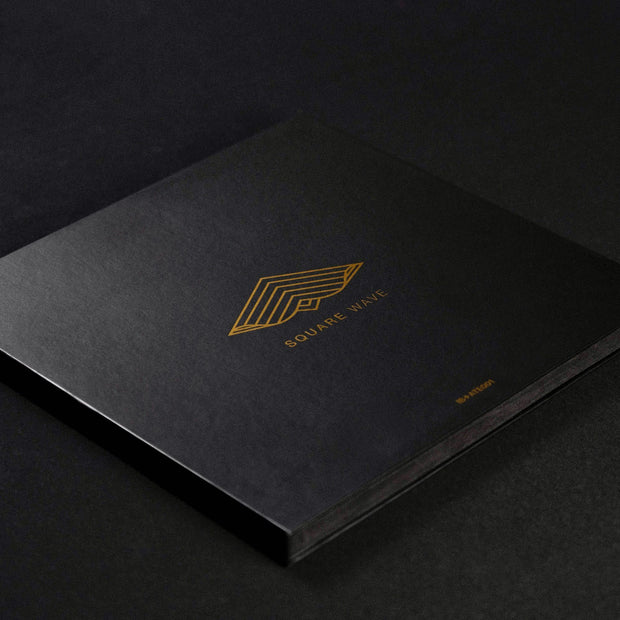 Square Wave Gold Packaging by Kinetrika wind spinner
