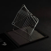 Square Wave Silver Edition Standing Made in Italy